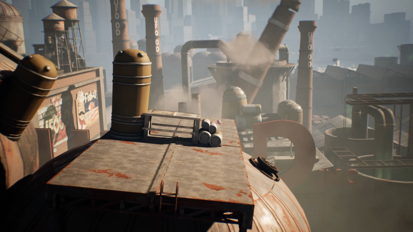 За&amp;nbsp;увлекательным геймплеем достаточно просто забыть об&amp;nbsp;окружении. Разглядывать локации стоит не&amp;nbsp;только ради красоты&amp;nbsp;— на&amp;nbsp;заднем плане всегда творится хаос, источником которого становится Дарвин.