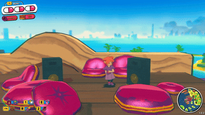 Beebz танцует не хуже Шляподевочки из A Hat in Time.