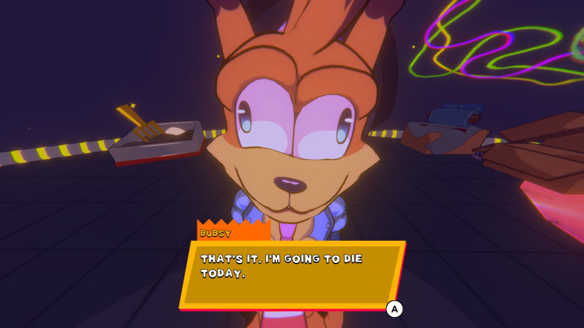 Не сегодня, Bubsy. Не сегодня.
