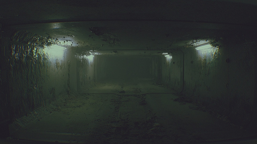 Это не кадр из ROUTINE, это просто обычный подземный переход.