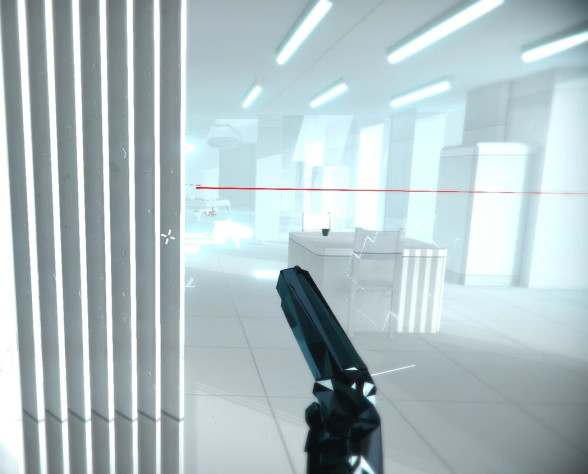 Если бы эта пуля летела на фоне детализированного реалистичного окружения, вы бы ее вообще не заметили, и она бы влетела главному герою в голову. А таких пуль на локации больше, чем одна.