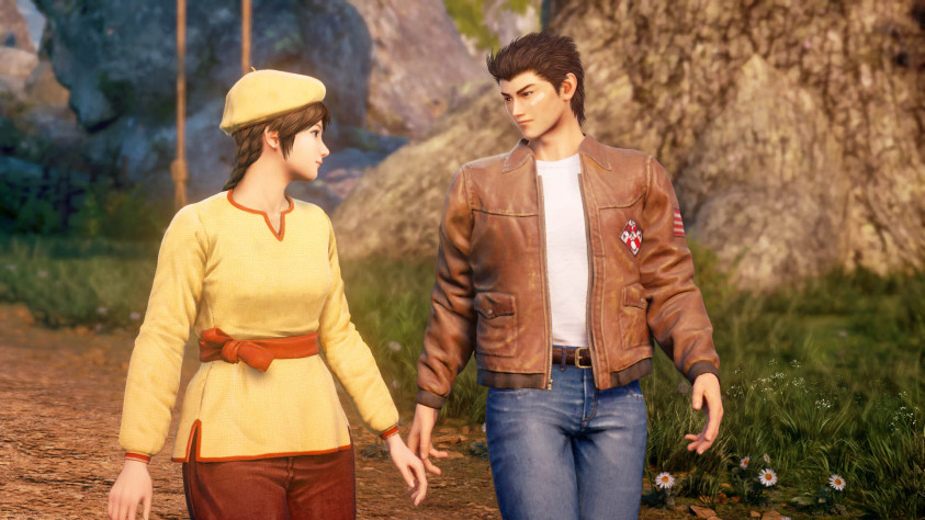 Скриншот из&amp;nbsp;обычной Shenmue&amp;nbsp;III.