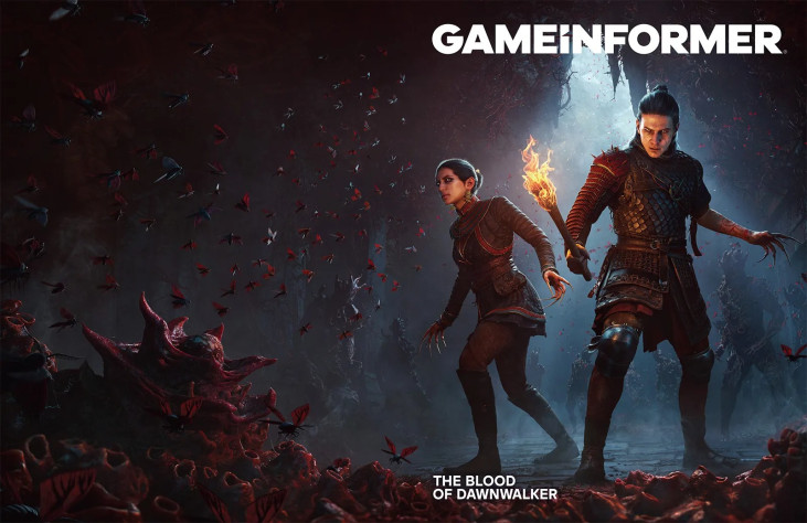 Безрассудство из-за голода и гибкая настройка сложности в The Blood of Dawnwalker Обложка свежего выпуска Game Informer.