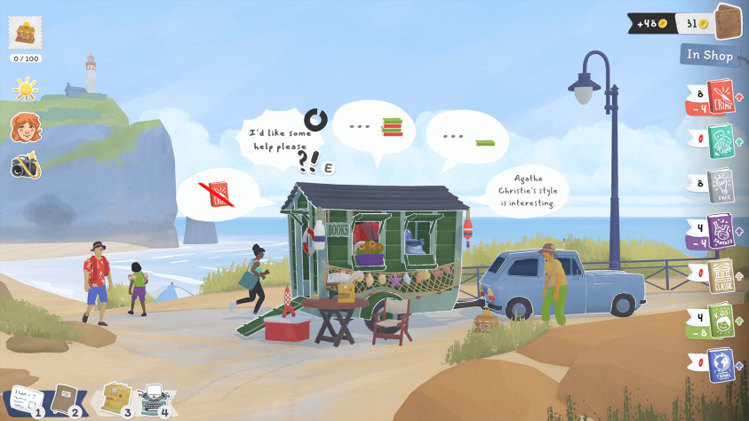 Уютный симулятор книготорговца Tiny Bookshop выйдет на мобилках 9 июля Скриншот игрового процесса Tiny Bookshop
