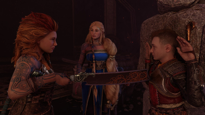 СМИ: актёров, играющих Атрея и Труд в сериале по God of War, заменят во втором сезоне Труд и Атрей в сериале God of War