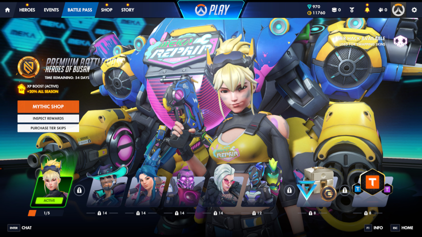 «Батлпасс» в Overwatch станет более гибким и позволит заменять ненужные облики