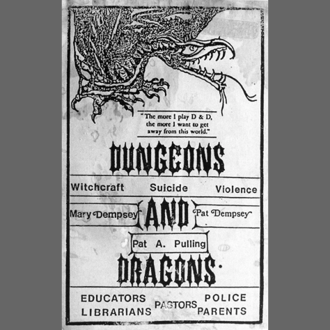 Вот такие брошюры должны были показать опасность DnD.&amp;nbsp;