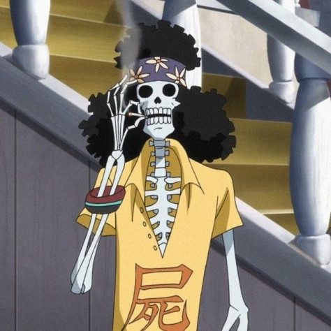 Брук (яп. ブルック, Бурукку)&amp;nbsp;— персонаж аниме и&amp;nbsp;манги One Piece, музыкант на&amp;nbsp;корабле команды Соломенной Шляпы. Также известен как «Соул Кинг».