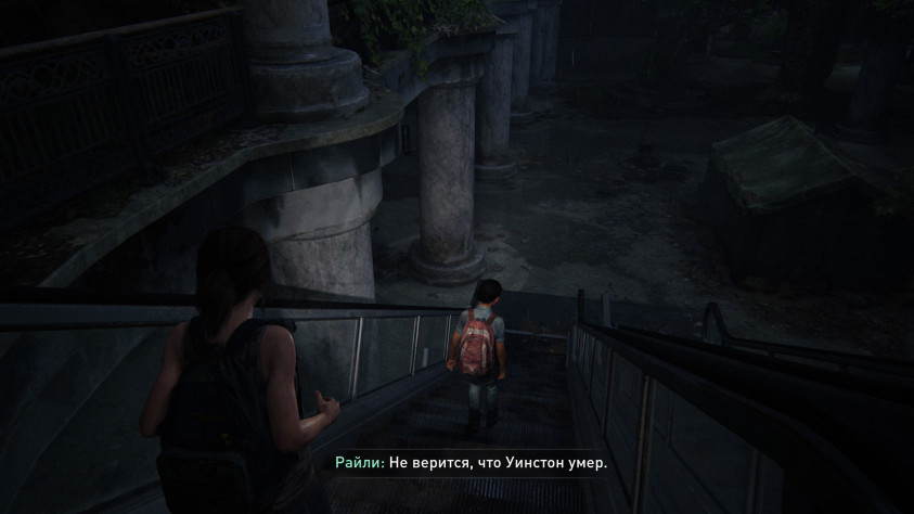 Здесь&amp;nbsp;же можно узнать, что Уинстон, тот самый отшельник, что учил Элли кататься на&amp;nbsp;лошади, умер. Что примечательно&amp;nbsp;— умер своей смертью, что так редко встречается в&amp;nbsp;мире TLoU.