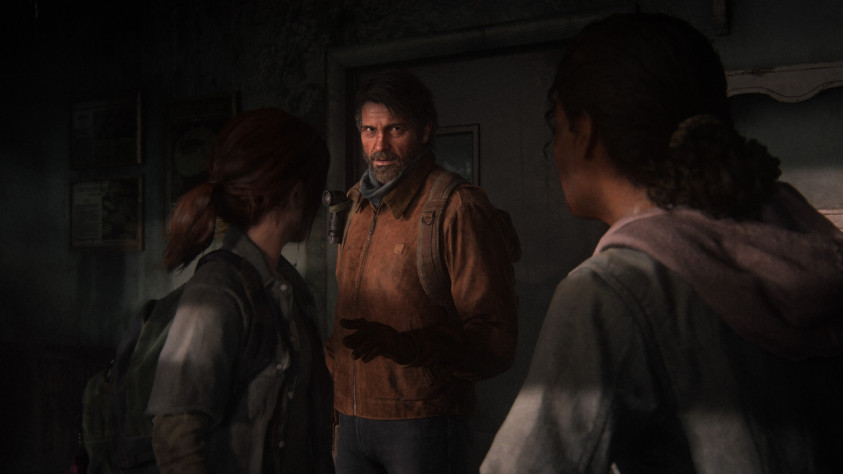 Интересно, что первая реакция Элли на&amp;nbsp;Джоэла и&amp;nbsp;Тесс&amp;nbsp;— попытка на&amp;nbsp;них напасть, так как она думала, что именно они ранили Марлин. Девушка вновь демонстрирует свою самоотверженность и&amp;nbsp;решительность.