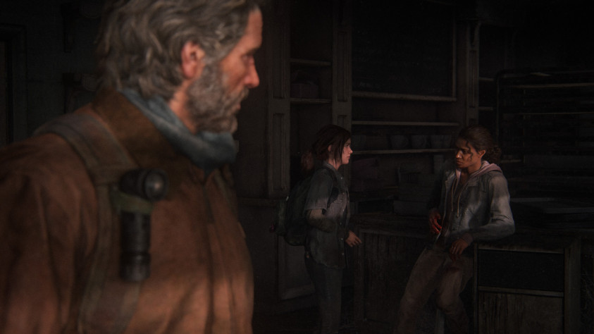 Элли все равно пытается уговорить Марлин отказаться от&amp;nbsp;решения отпустить ее&amp;nbsp;с&amp;nbsp;главными героями. В&amp;nbsp;такие моменты заметно, что Элли —&amp;nbsp;все еще ребенок, несмотря на&amp;nbsp;усердие разработчиков сделать ее&amp;nbsp;старше своего возраста.