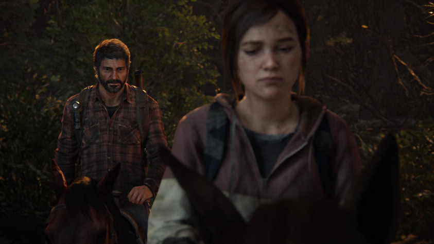 Кадры неспешного возвращения в&amp;nbsp;Джексон подчеркивают время, прошедшее с&amp;nbsp;момента рокового диалога героев. В&amp;nbsp;моменте «оператор» отлично играется с&amp;nbsp;фокусным расстоянием, акцентируя внимание игрока сначала на&amp;nbsp;эмоциях Джоэла…