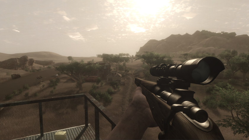 Пример графики в Far Cry 2