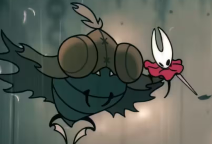 Ах, эти любимые, летающие враги. Они отлетают от тебя не просто в бок, а НАИСКОСОК. При чём чем больше ты стараешься добраться до них, тем больше они стараются свалить от меня, ахах. Сила действия = силе противодействия))