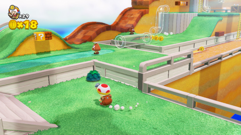 Также в качестве бонусов - уровни из Super Mario 3D World