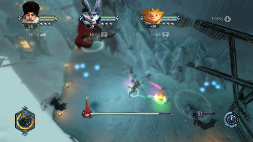 С одной стороны дед куда-то полетел, а с другой стал непропорционально больше всех остальных. Как поглядеть.