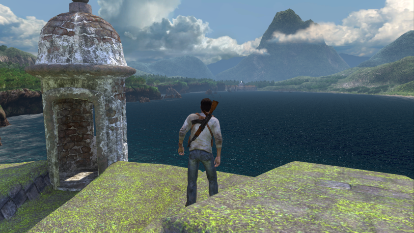 Затопленный город виден из другой локации. Скайбоксы кстати весьма недурные для 2007