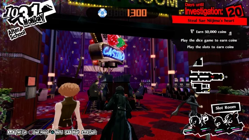 Persona 5&amp;nbsp;— Здание суда в&amp;nbsp;представлено в&amp;nbsp;виде Дворца Ниидзимы (также известного как «Казино зависти» или «Казино ревности»).