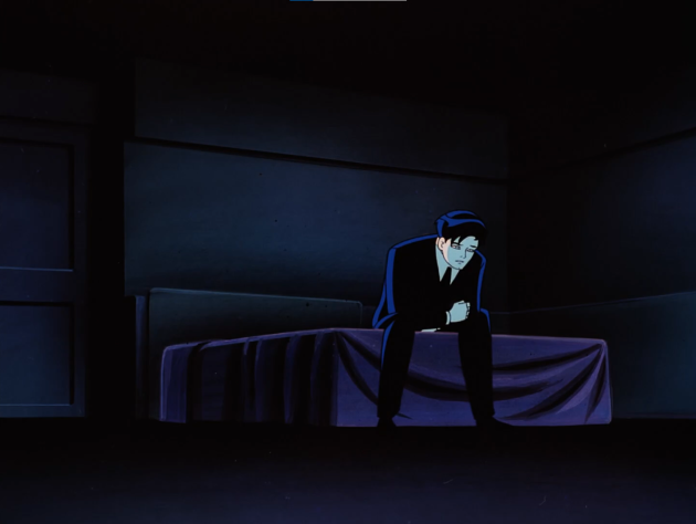 Персонаж Терри тоже погрузился во тьму, но, в отличие от Брюса, он не потерялся в ней и не закрылся в собственной внутренней "тюрьме", а прошёл путь исцеления и нашёл баланс между своими кошмарами и реальной жизнью