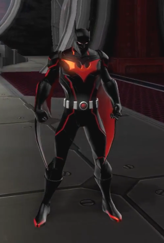 Буквально ещё более футуристичная версия футуристичного Бэтмена. Но выглядит круто. Если бы в наше время вышел мультсериал по Beyond, мне кажется, он бы примерно так и выглядел. Ну а вообще в этой игре можно кастомизировать своего персонажа, так что за классического Бэтмена Будущего там тоже можно поиграть