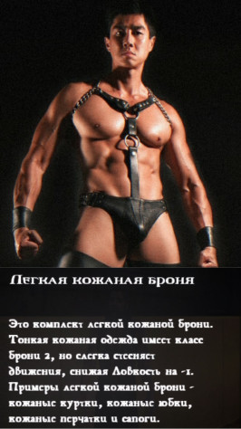 Пример брони из игры