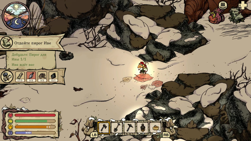 Чё-то я не подумал, что вам надо скриншот геймплея бы вставить. Ну вот так оно выглядит