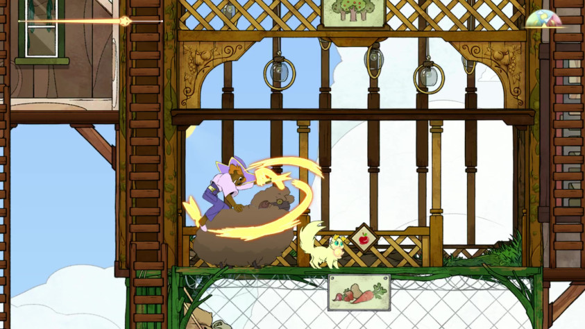 Овцу еще надо не только постричь, но и покормить, иначе она будет с грядок хавать (в игре можно загнать их в определённую постройку, но почему-то только одну, за второй мне приходится следить)