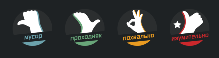 Ух ты, а этих штук тоже 4! Вот это совпадение