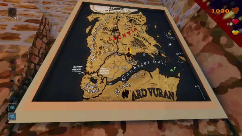 Прикольно, что в игре есть карта Вестероса