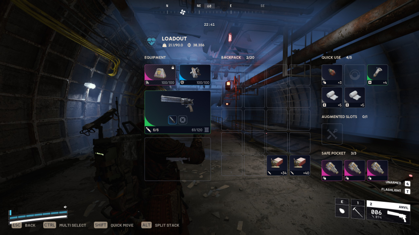 Глитч на&amp;nbsp;прозрачный инвентарь