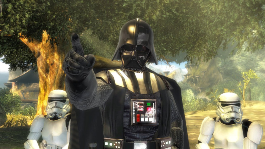 Я пришёл сюда пафосно подышать, и убивать джедаев! Как видите, пафосно я уже подышал.&amp;nbsp;