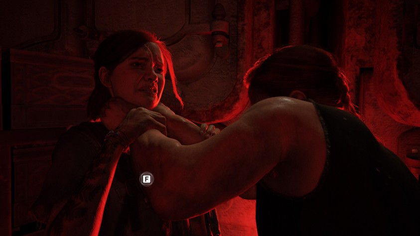 В этой сцене ты можешь ненавидить Эбби - но кто точно заслуживает страпон в задницу без смазки, так это геймдизайнер этой раковой схватки