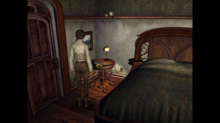 Кадр из игры Syberia, 2002 год