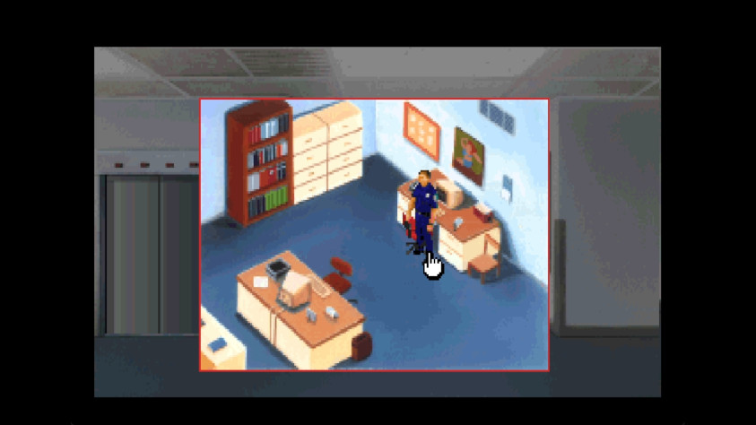 Кадр из Police Quest III: The Kindred, 1991 год