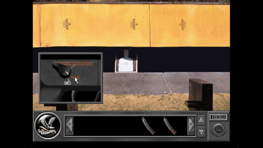 ...и даже практика применения огнестрельного оружия