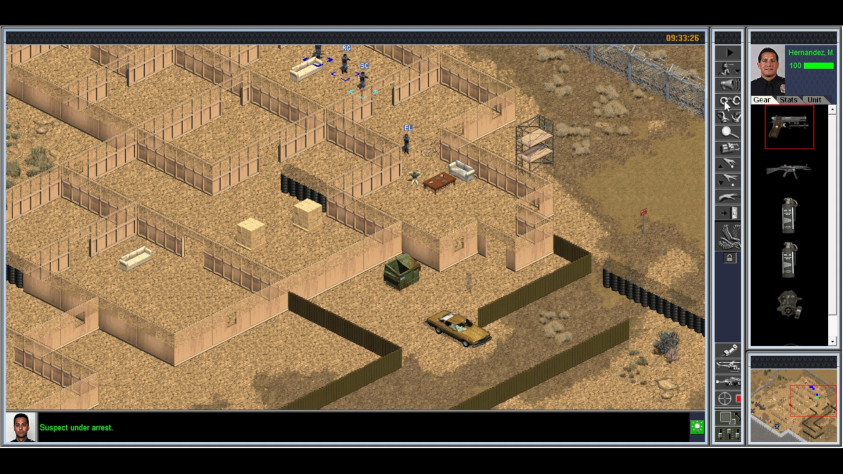 Кадр из Police Quest: SWAT 2, 1998 год