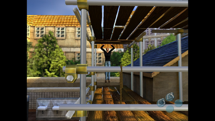 То есть, для того, чтобы добраться до этой веревки...