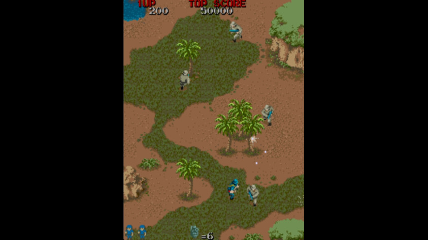 Кадр из Commando, Capcom, 1985 год