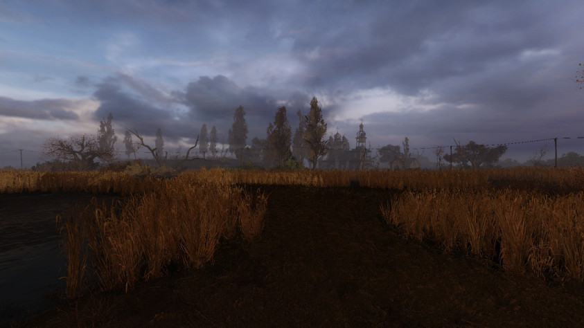 Кадр из&amp;nbsp;бенчмарка S.T.A.L.K.E.R. Clear Sky