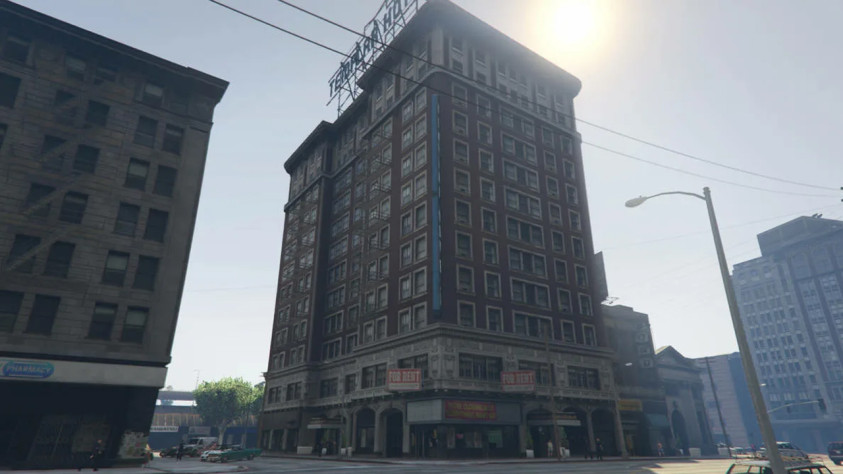 Одно из зданий отеля «Templar»