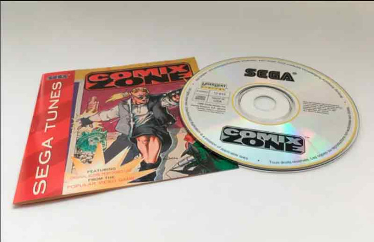 Sega Tunes Comix Zone&amp;nbsp;— тот самый диск с&amp;nbsp;живыми версиями