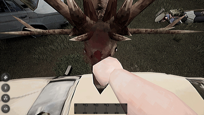 …Получай по&amp;nbsp;морде, олень-буржуин, за&amp;nbsp;порчу носимого груза.