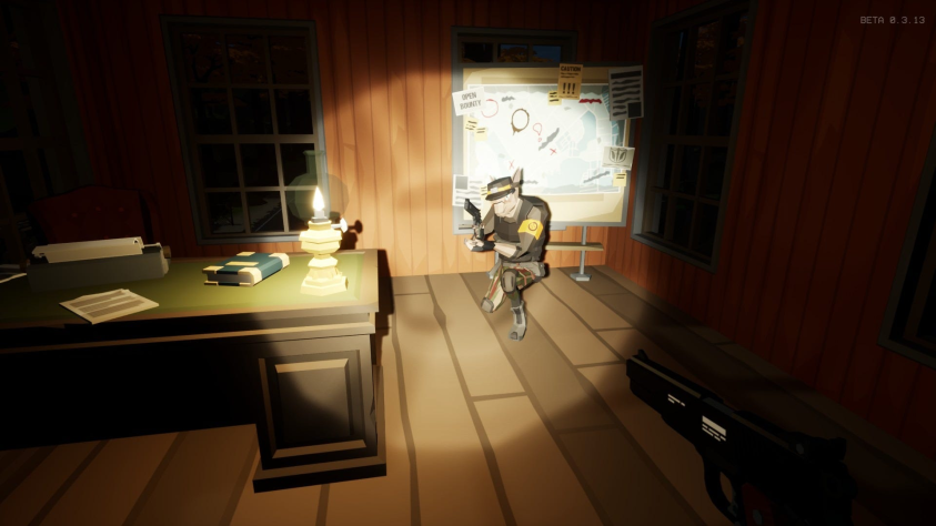 Это лидер этой фракции. На&amp;nbsp;той самой лесопилке. Он&amp;nbsp;не&amp;nbsp;боится&amp;nbsp;— он&amp;nbsp;тактически не&amp;nbsp;испытывает храбрости.