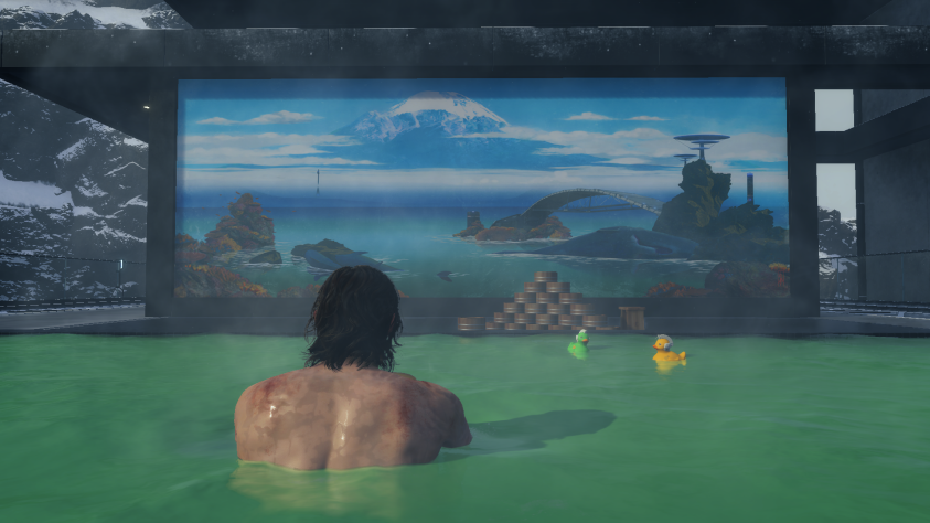 (настроение как на фото: сидеть в теплой, зеленой жиже, согревать тело и душу)