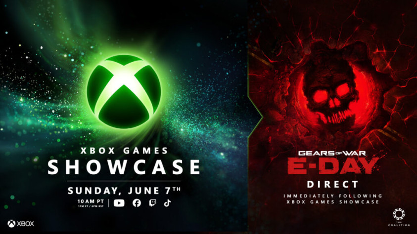 7 июня пройдут Xbox Games Showcase и отдельная презентация Gears of War: E-Day Логотипы Xbox и Gears of War