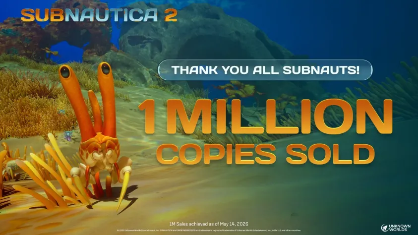 Subnautica 2 вышла в раннем доступе и продалась тиражом в 1 млн копий Скриншот подводного мира из игры Subnautica 2