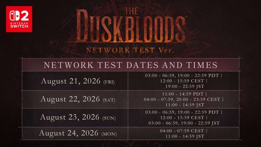 Сетевой тест The Duskbloods Сетевой тест The Duskbloods от FromSoftware