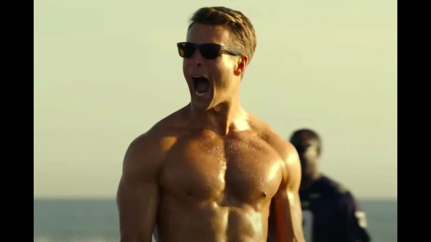 Парень с идеальным торсом из нового «Топ Гана».Глен Пауэлл