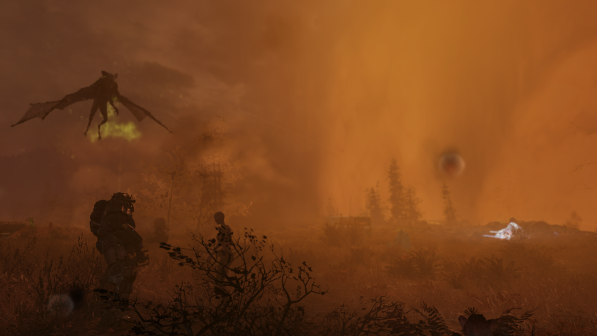 Охота на матку зверожогов после сброса ядерной бомбы