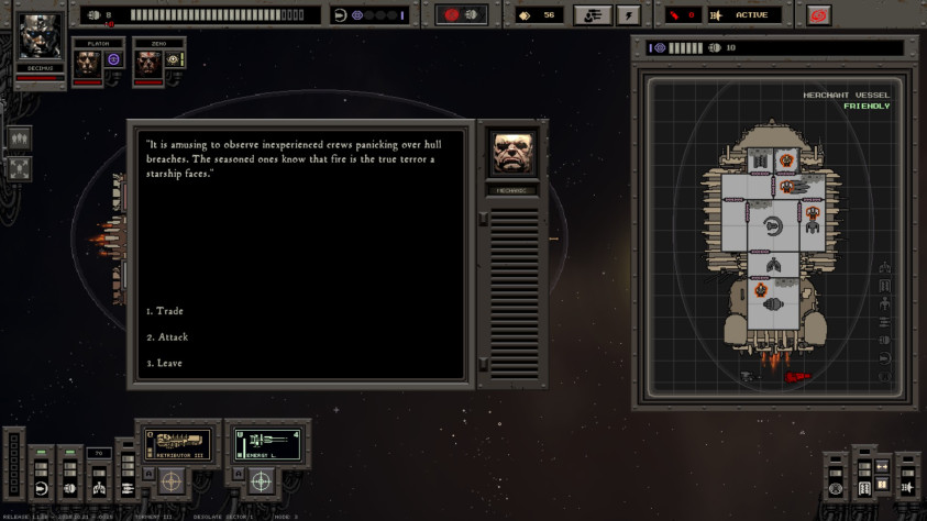 Ни&nbsp;одно ограбление торговца у&nbsp;меня не&nbsp;заканчивалось успехом. Чёртово скриптованное минирование припасов на&nbsp;корабле. Зато можно мудрости почерпнуть совершенно бесплатно